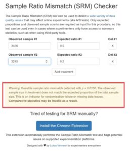 How To Prevent Sample Ratio Mismatch From Ruining Your A/B Tests